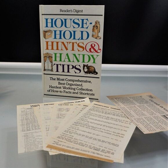 Household Hints and Handy Tips by Reader's Digest Editors 1988 Hardcover - Picture 11 of 11